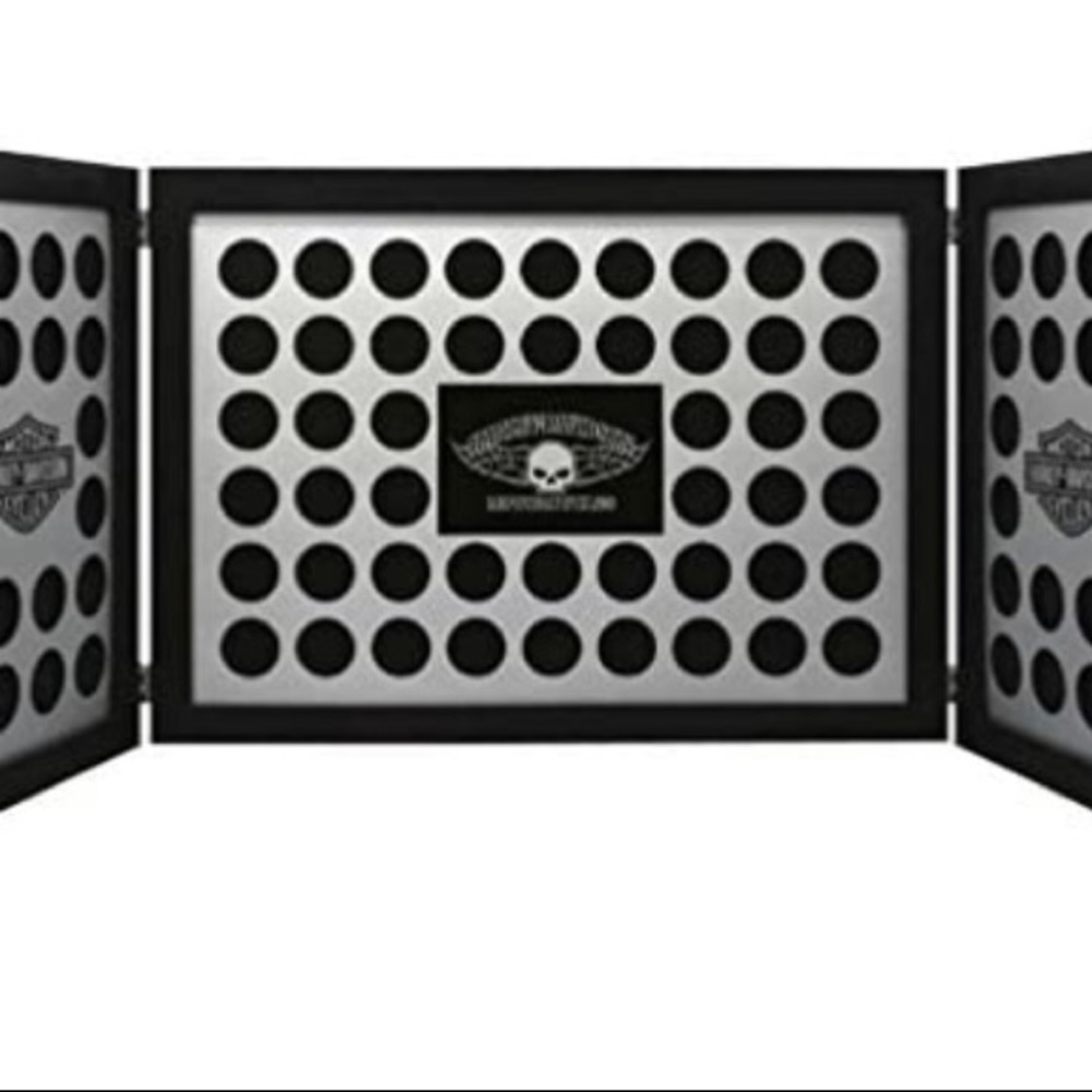 Tri fold Harley Davidson Chip holder